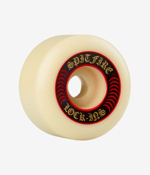 Spitfire Formula Four Lock Ins Roues (white red) 55mm 101A 4 Pack