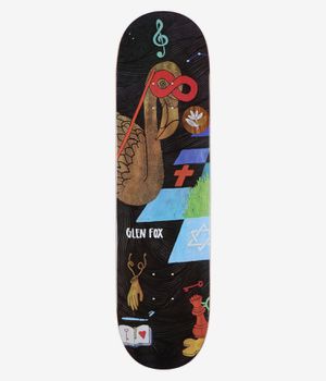 Magenta Fox Zoo 8.25" Skateboard Deck (multi)