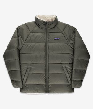 Patagonia Reversible Silent Down Jacket (basin green)