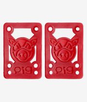 Pig 1/8" Shock Pads (red) 2er Pack