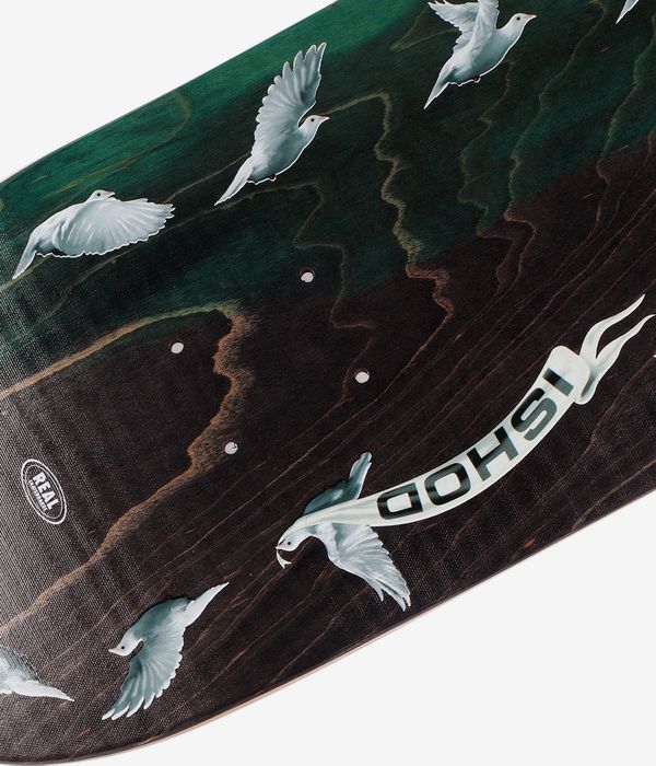 Real Ishod Mobius Doves Twin Tail Slick 8.3" Tavola da skateboard (grey)