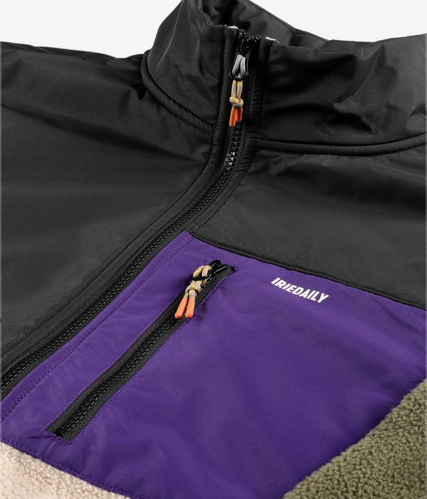 Iriedaily Auf Deck Fleece Veste (deep purple)
