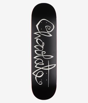 Chocolate Roberts OG Script Twin Tip 8.25" Skateboard Deck (black)