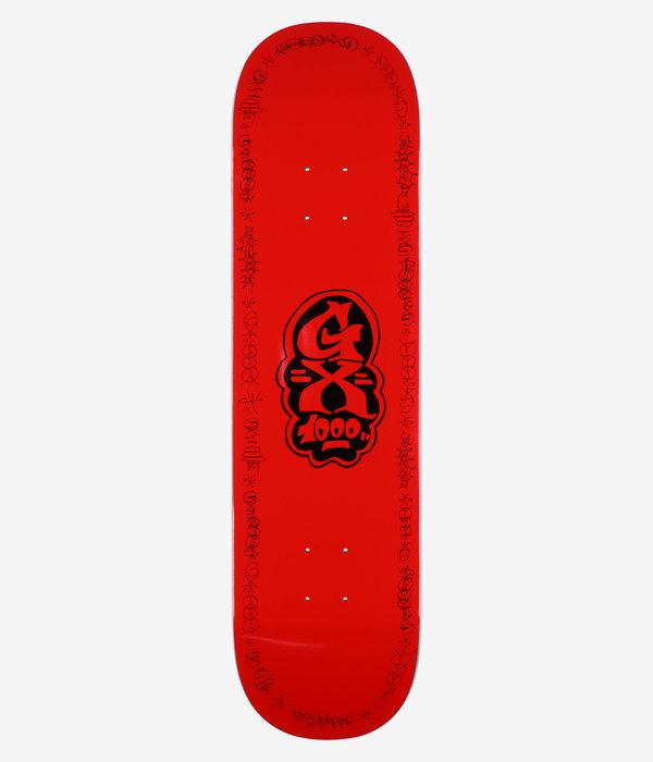 GX1000 Sketch 8.25" Skateboard Deck (red)