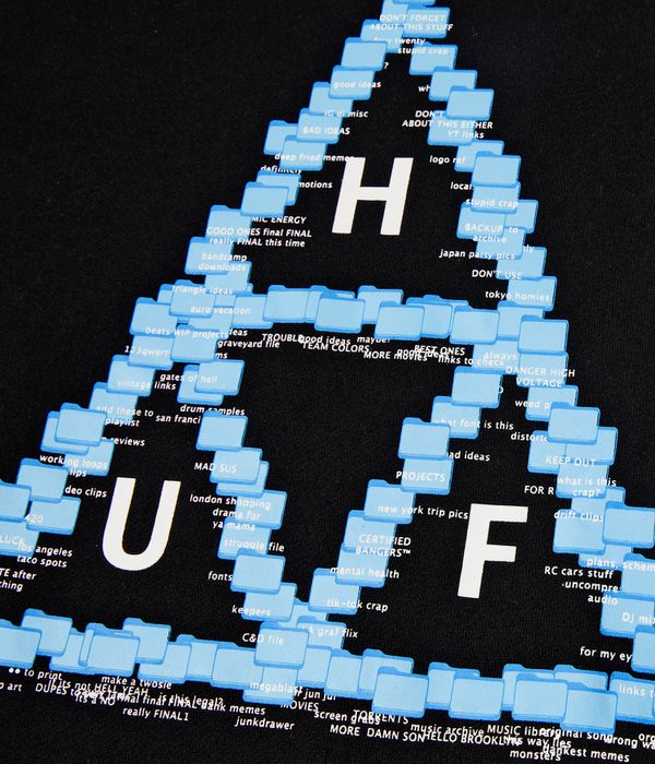 HUF Desktop Hoodie (black)