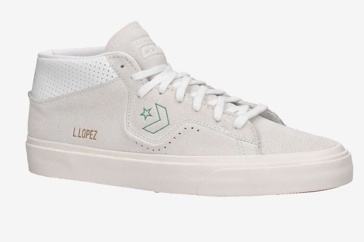 Converse CONS Louie Lopez Pro Seasonal Suede Suede Shoes (vaporous grey white egret)
