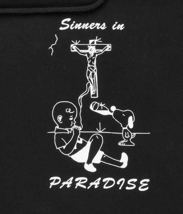 Paradise NYC Sinners Bluzy z Kapturem (black)