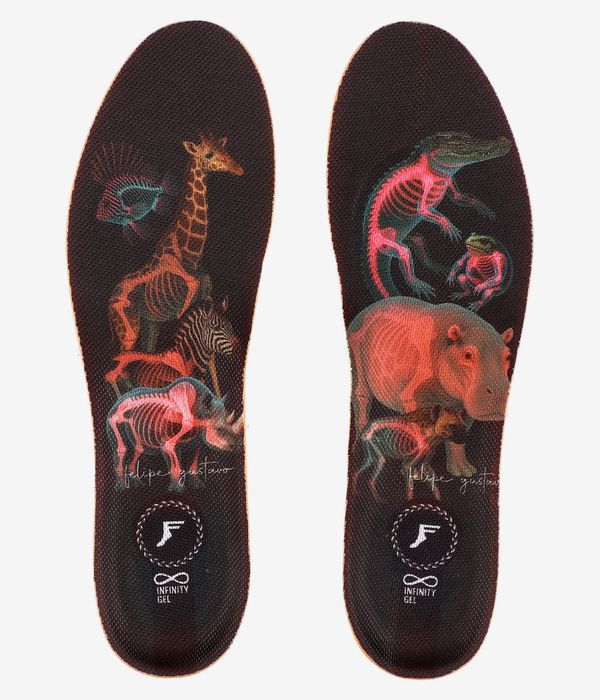 Footprint Gustavo Fauna King Foam Elite Mid Insoles US 4-14 (multi)
