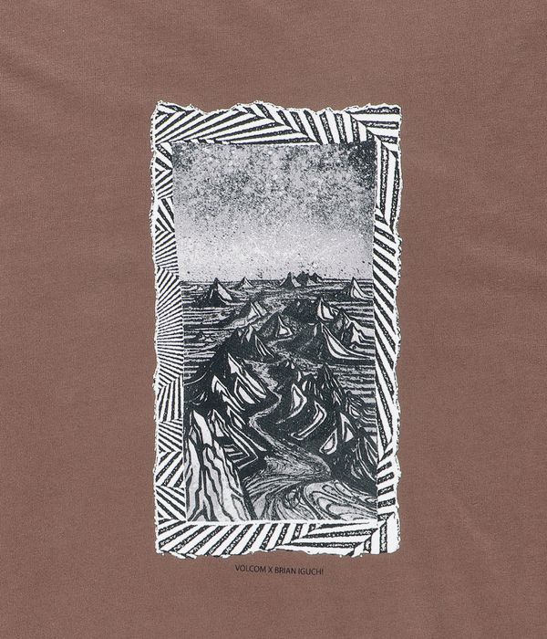 Volcom TT B Iguchi Valley T-Shirt (dark earth)