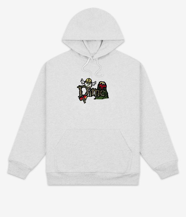 Dime Classic Fuzzy sweat à capuche (ash)