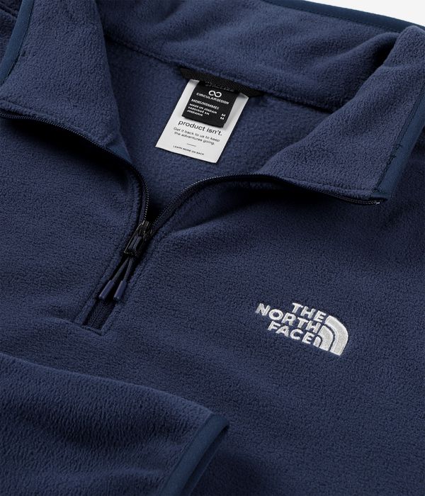 The North Face Glacier Fleece 1/4-Zip Sweatshirt (summit navy)
