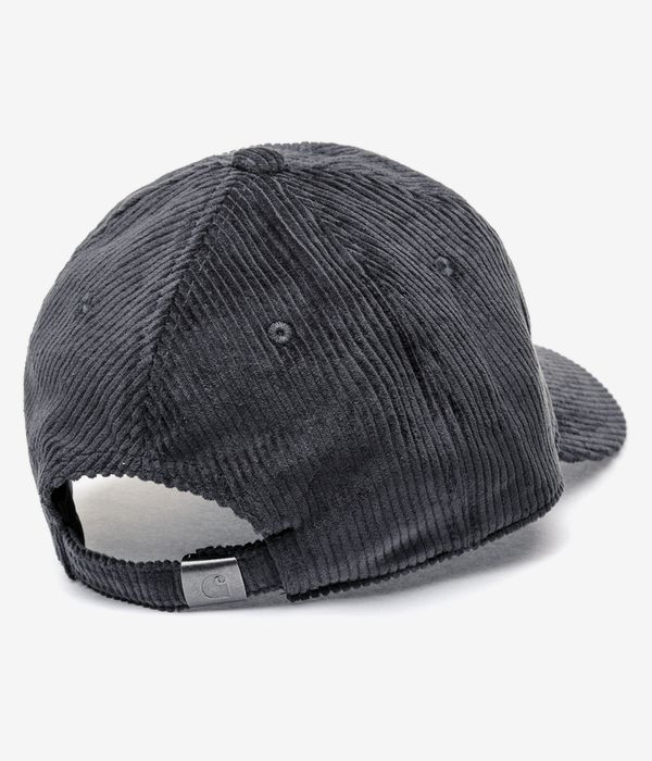 Carhartt WIP Harlem Corduroy Cappellino (graphite graphite)