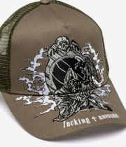 Fucking Awesome Demon Trucker Cap (green)