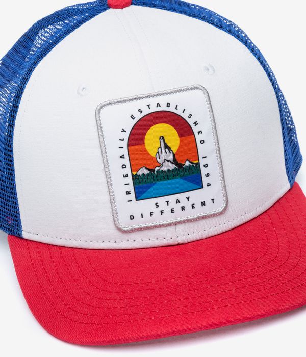 Iriedaily Stonefinger Trucker Cap (navy red)