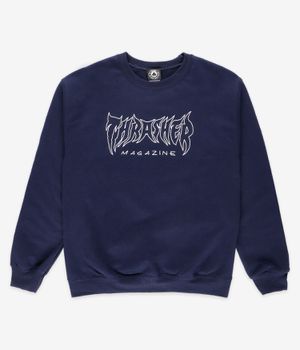 Thrasher Metal Sweater (navy)