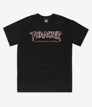 Thrasher Slash T-Shirt (black)
