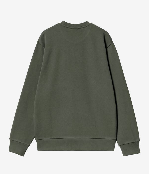 Carhartt WIP Script Embroidery Sweatshirt (opuntia white)