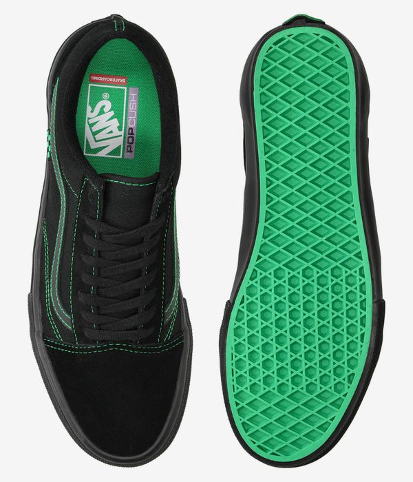 Vans Skate Old Skool Shoes (black black green)