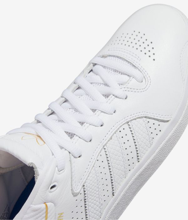 adidas Skateboarding Tyshawn Shoes (white white gold melgange)