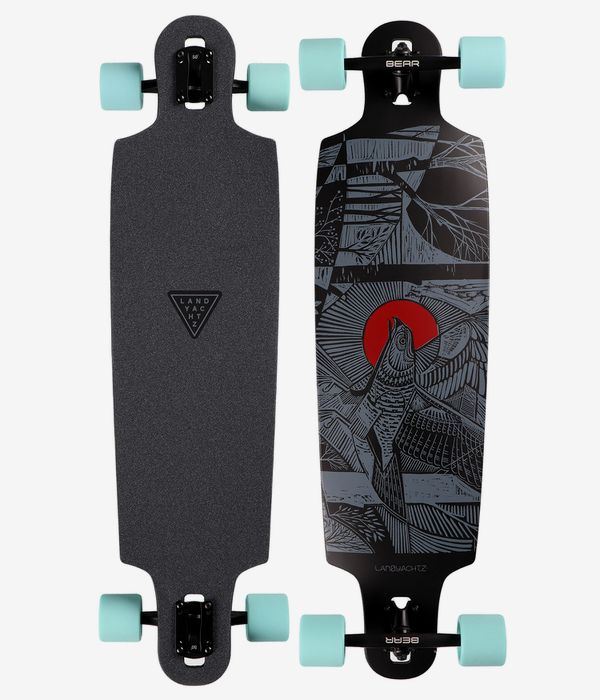 Landyachtz Drop Cat 38" (96,5cm) Longboard completo (seeker black)