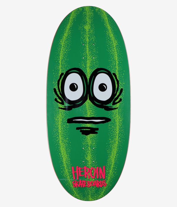 Heroin Skateboards The Watermelon 13.5" Skateboard Deck (green)