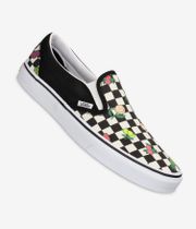 Vans Classic Slip-On Shoes (checkerboard black white)