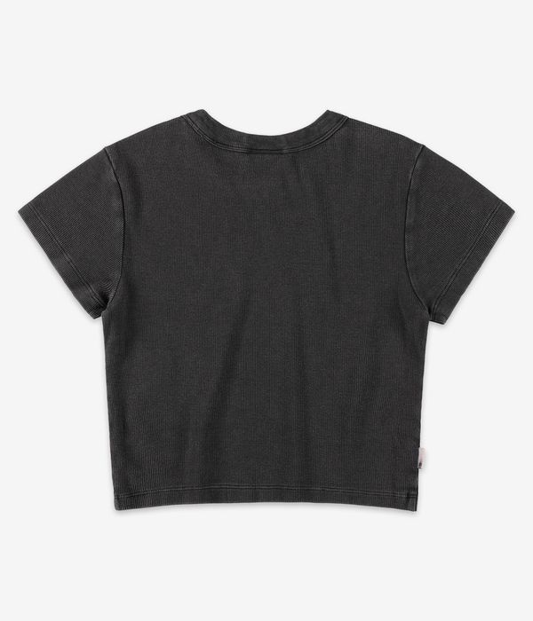 Element Icon Crop T-Shirt women (off black)