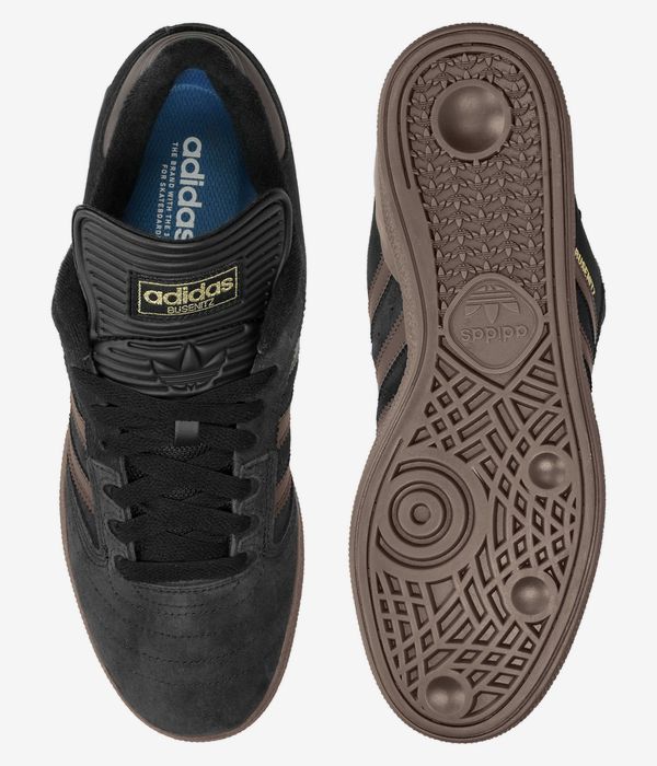 adidas Skateboarding Busenitz Shoes (core black brown gold melange)