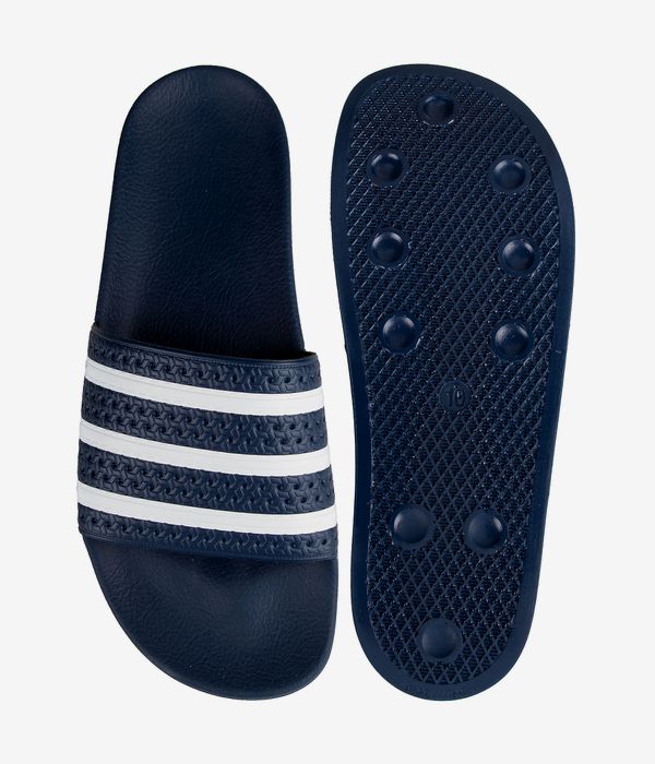 adidas Adilette Slaps (blue white blue)
