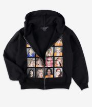 Paradise NYC Bad Girls Zip-Hoodie (vintage black)