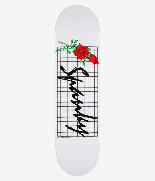 Baker Spanky Roses 8.25" Skateboard Deck (white)