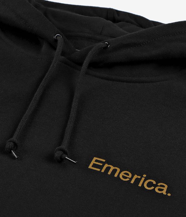 Emerica Lockup Hoodie (black gold)