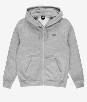 Dickies Oakport Zip-Sweatshirt avec capuchon (heather grey)