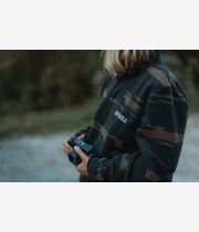 Anuell Kozor Fleece Half Zip Sweatshirt (coffee)