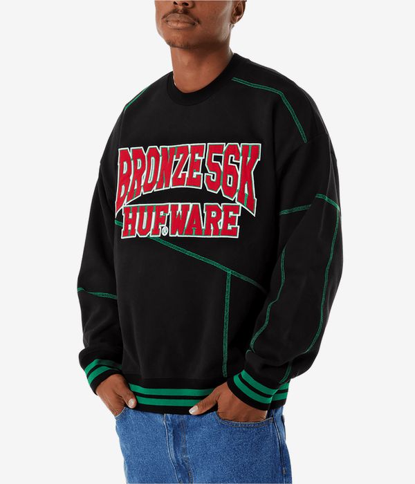 HUF x Bronze 56k Hufware Sweatshirt (black)