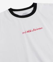 skatedeluxe Script Ringer Organic T-Shirt (white)