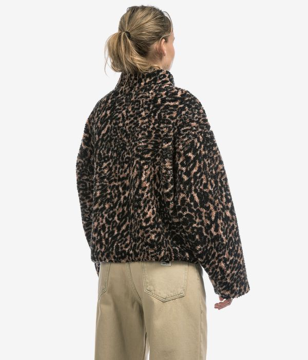 Volcom Wylding Out Sherpa Giacca women (animal print)