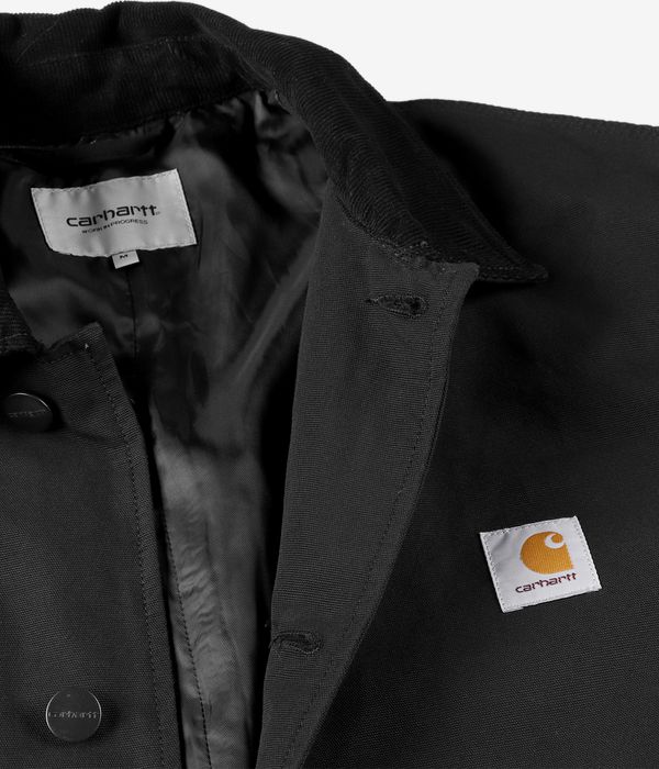 Carhartt WIP Webster Hubbard Jacke (black black rinsed)