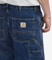 Carhartt WIP Single Knee Smith Shorts (blue stone wasehd)