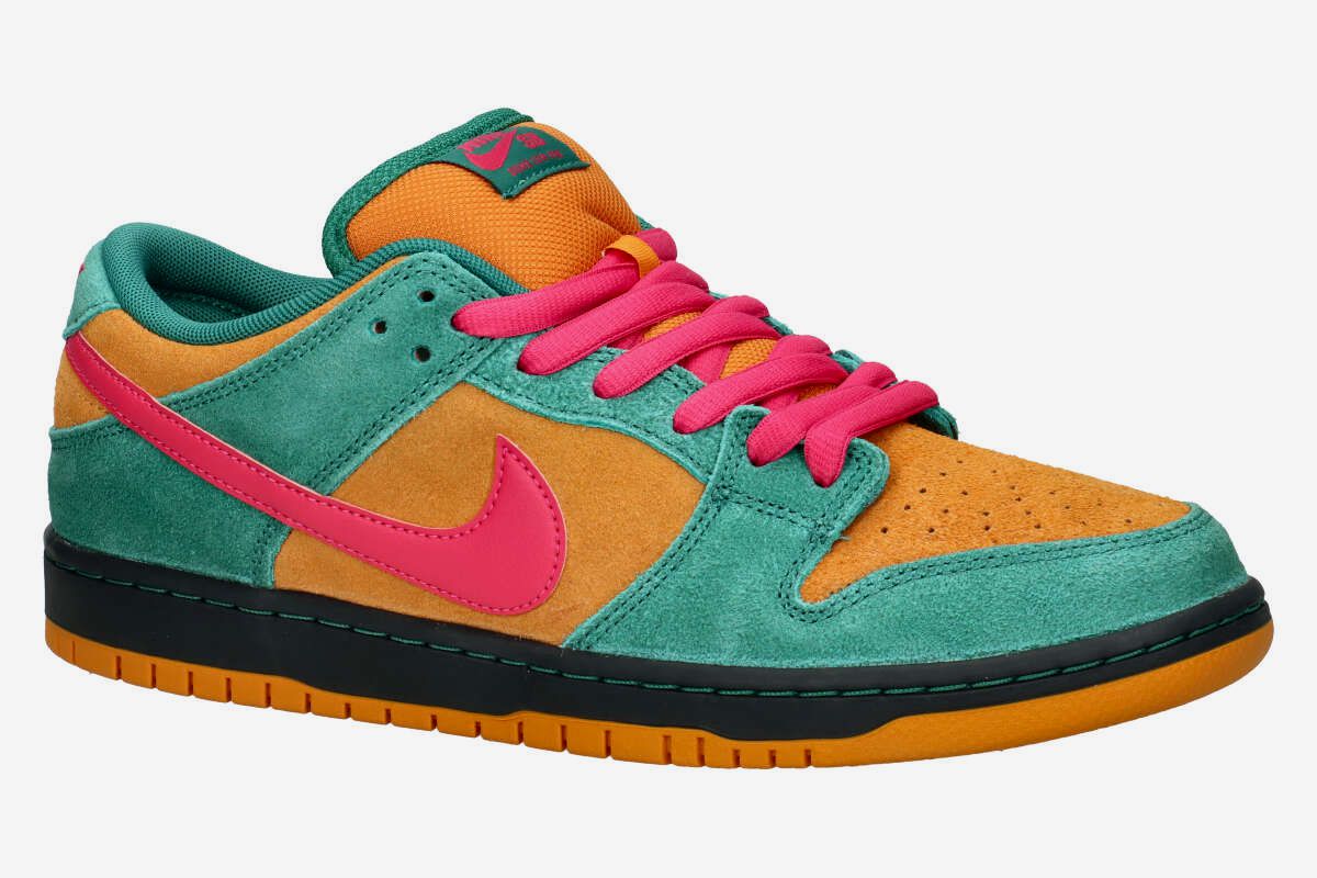 Nike SB Dunk Low Pro Schoen (green noise watermelon light cur)