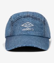 Wasted Paris x Umbro Trompe L' Oeil Track Cap (washed blue)