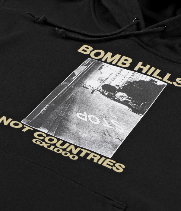 GX1000 Bomb Hills Hoodie (black tan)