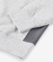 skatedeluxe SD Half Zip Sweatshirt (heather white)
