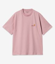 Carhartt WIP W' American Script Organic T-Shirty women (glassy pink)