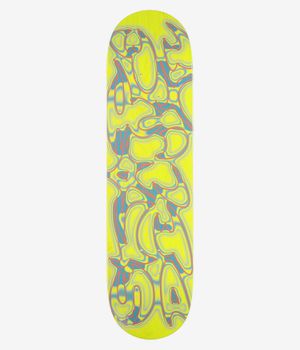 skatedeluxe Aqua Twin Tail 8.125" Skateboard Deck (yellow dip)
