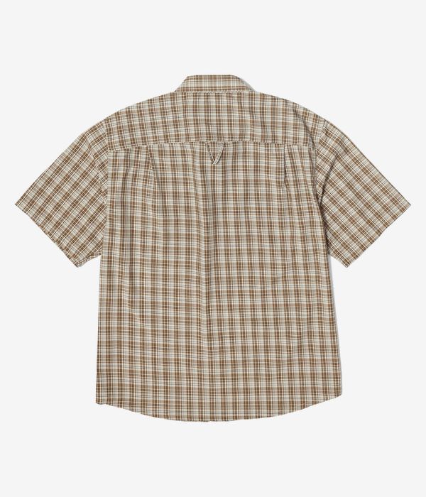 HUF Star Plaid Shirt (putty)