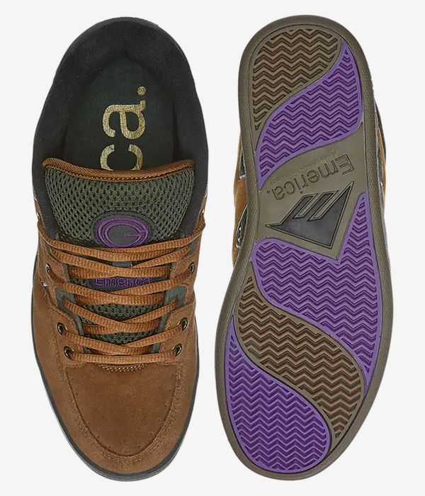 Emerica OG-1 Buty (brown green)