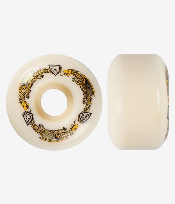 Powell-Peralta Dragons V4 Symmetrical Medium Ride Wheels (offwhite) 54 mm 95A 4 Pack