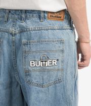 Butter Goods Lock Baggy Denim Jeans (light indigo)