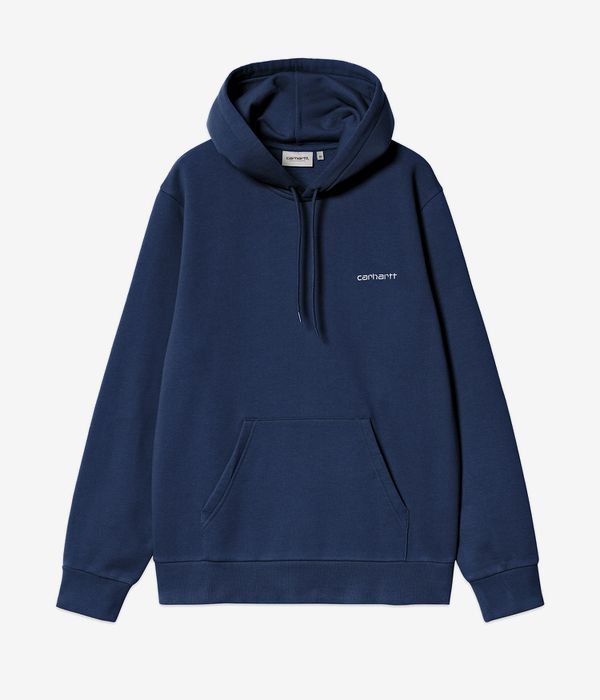 Carhartt WIP Script Embroidery Hoodie (jupiter white)